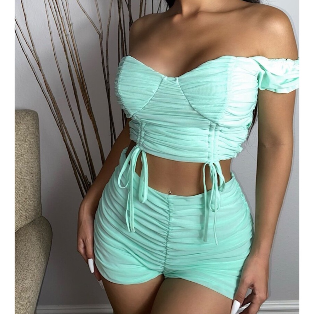 Blue Set - top and bottom.